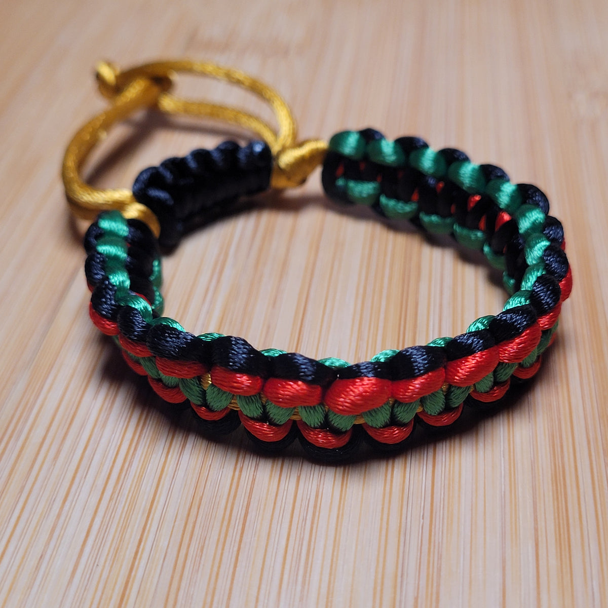 Black Pride Deluxe String Bracelet
