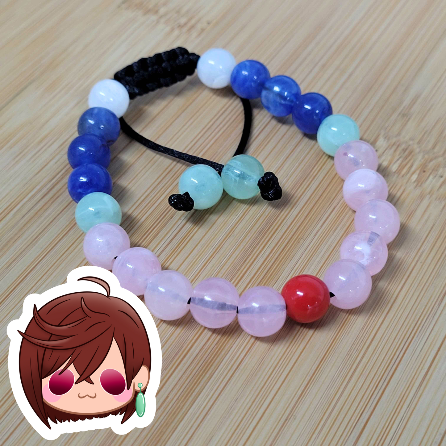 Momo Adjustable Bead Bracelet