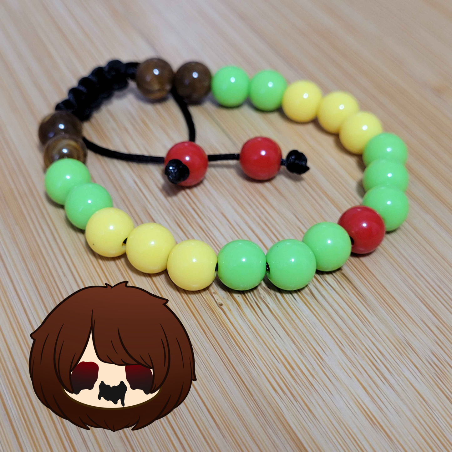 Chara Adjustable Bead Bracelet