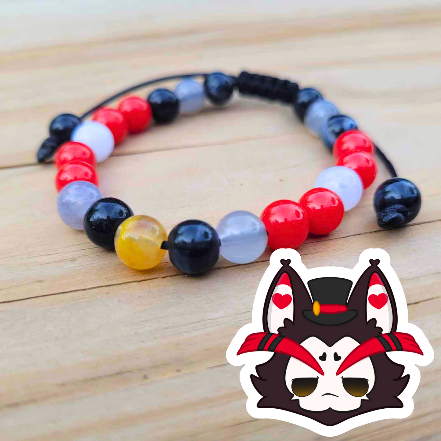 Husk Adjustable Bead Bracelet