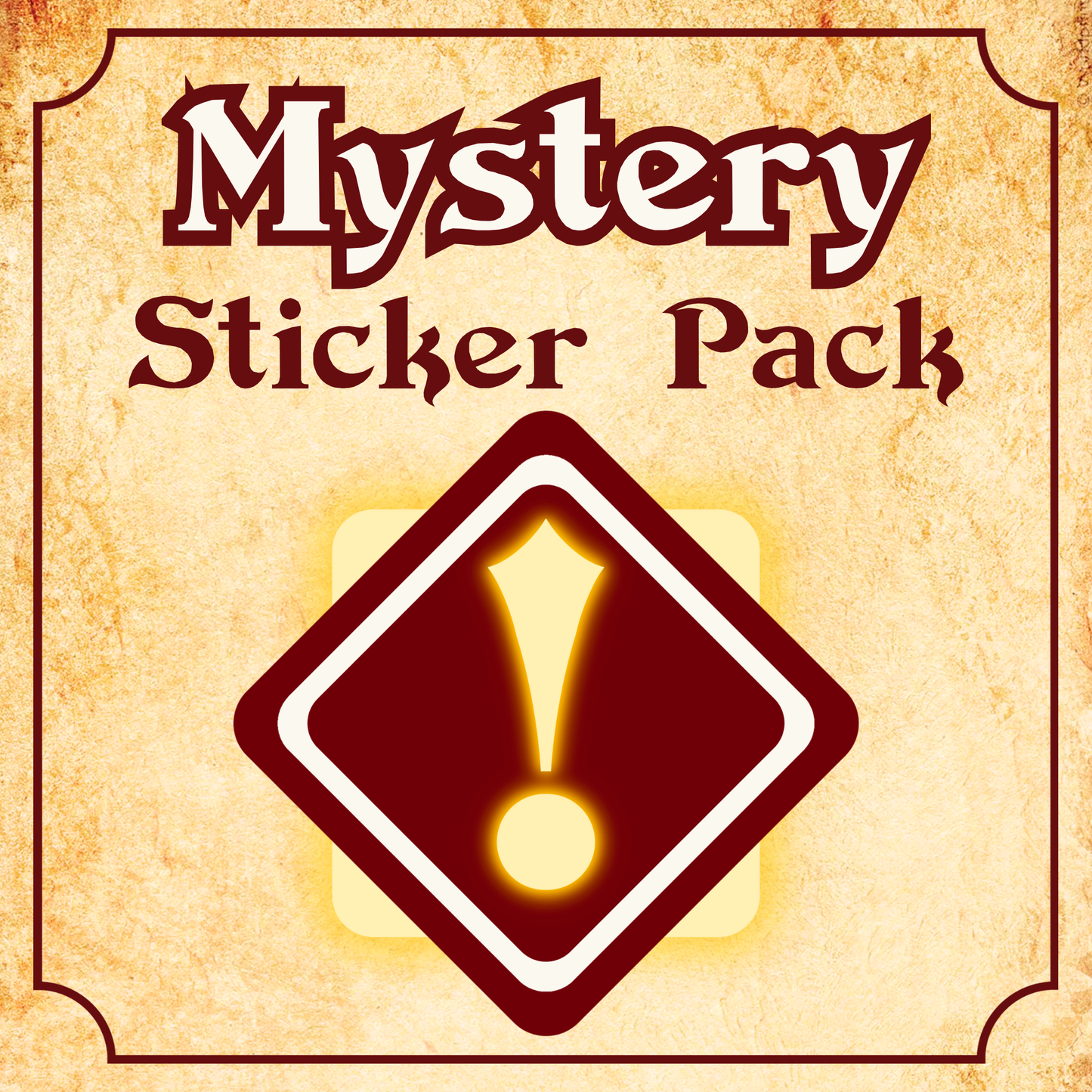 Mystery Sticker Pack