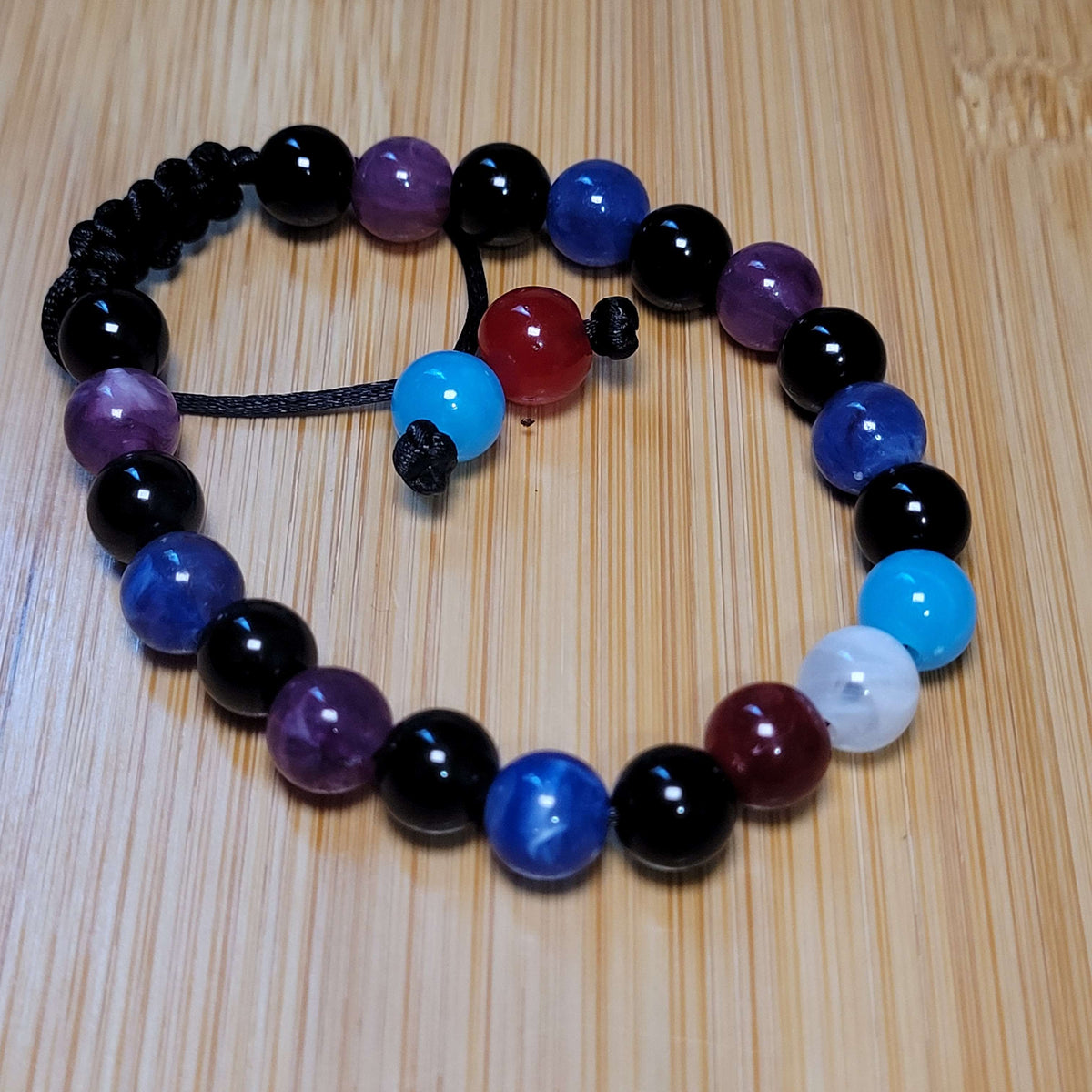 Sung Jinwoo Adjustable Bead Bracelet