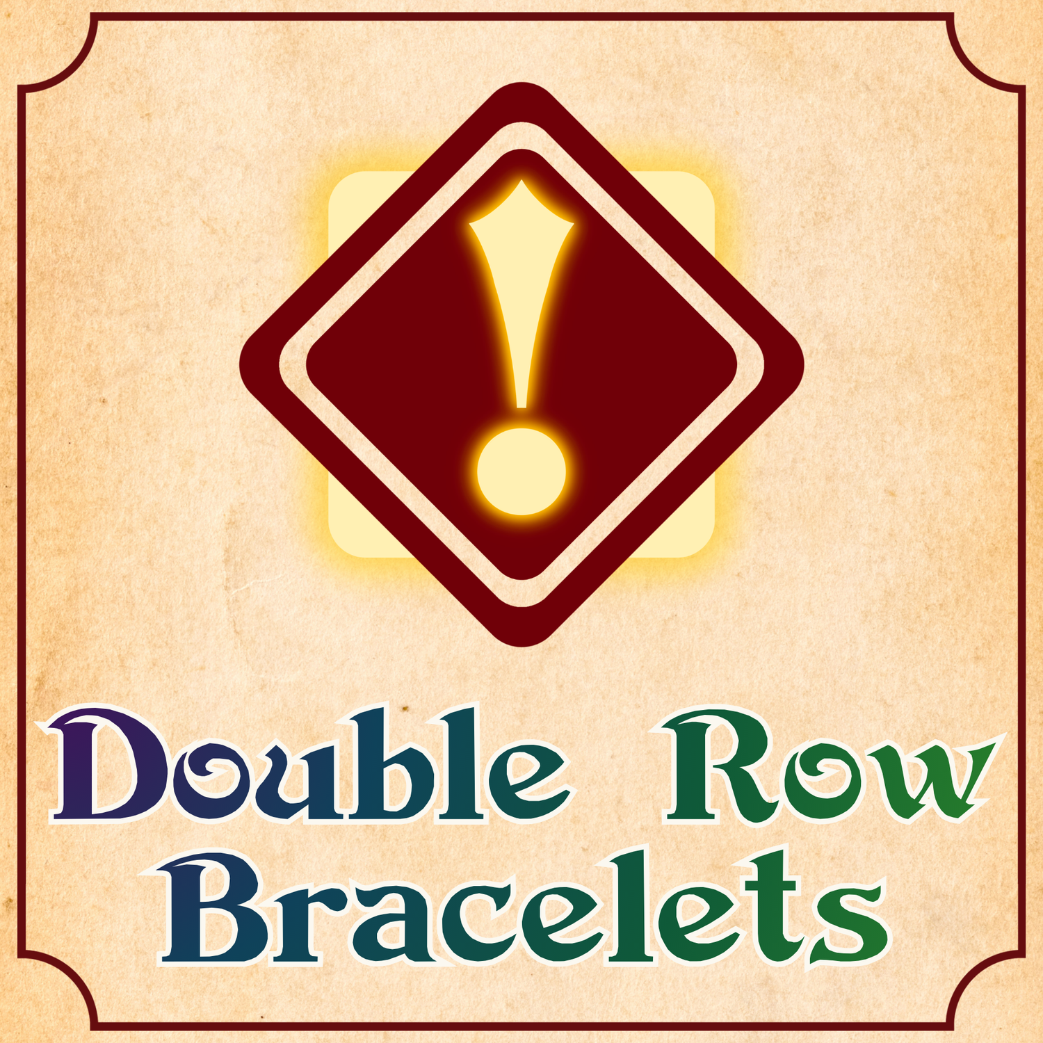 Double Row Bracelets