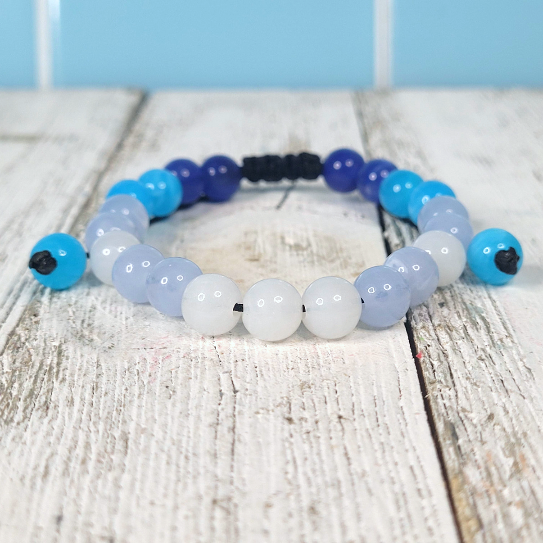 Ice Cold Adjustable Bead Bracelet