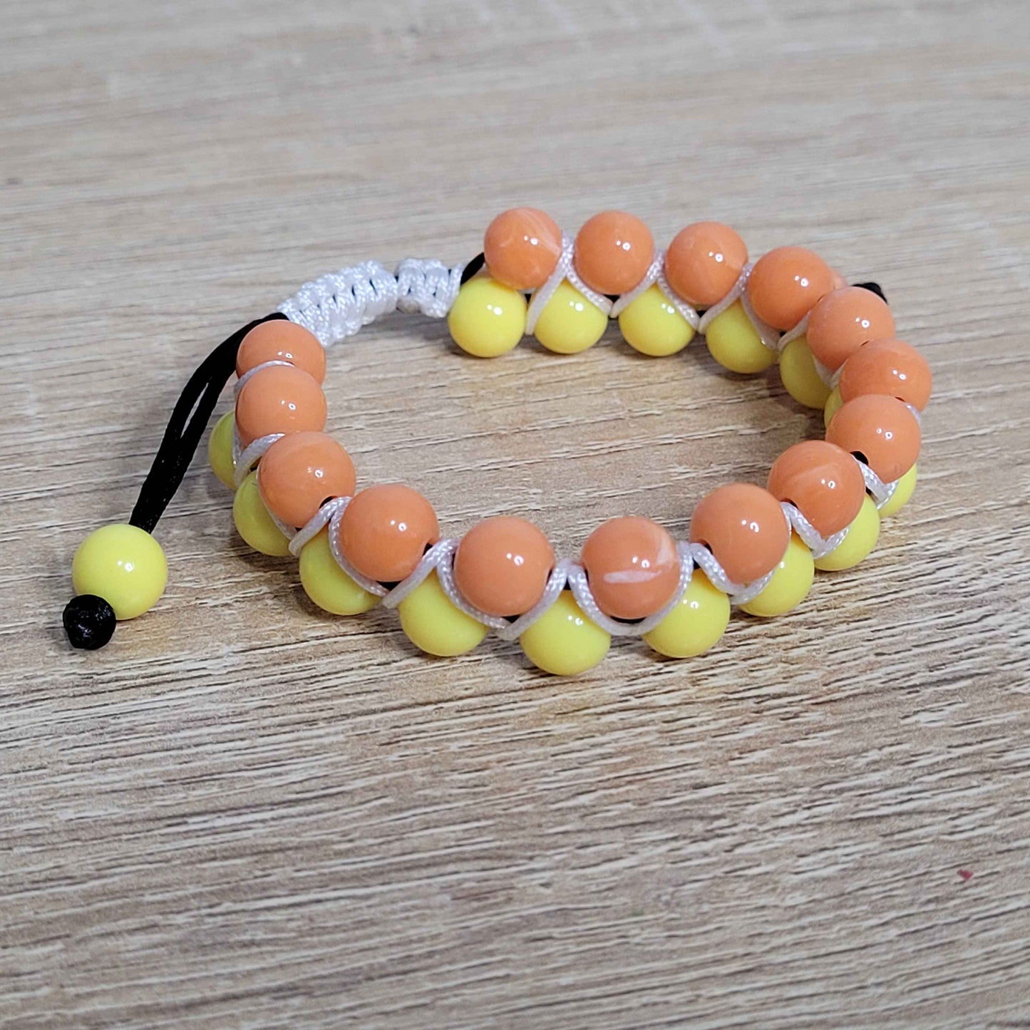 Citrus Double Row Bead Bracelet