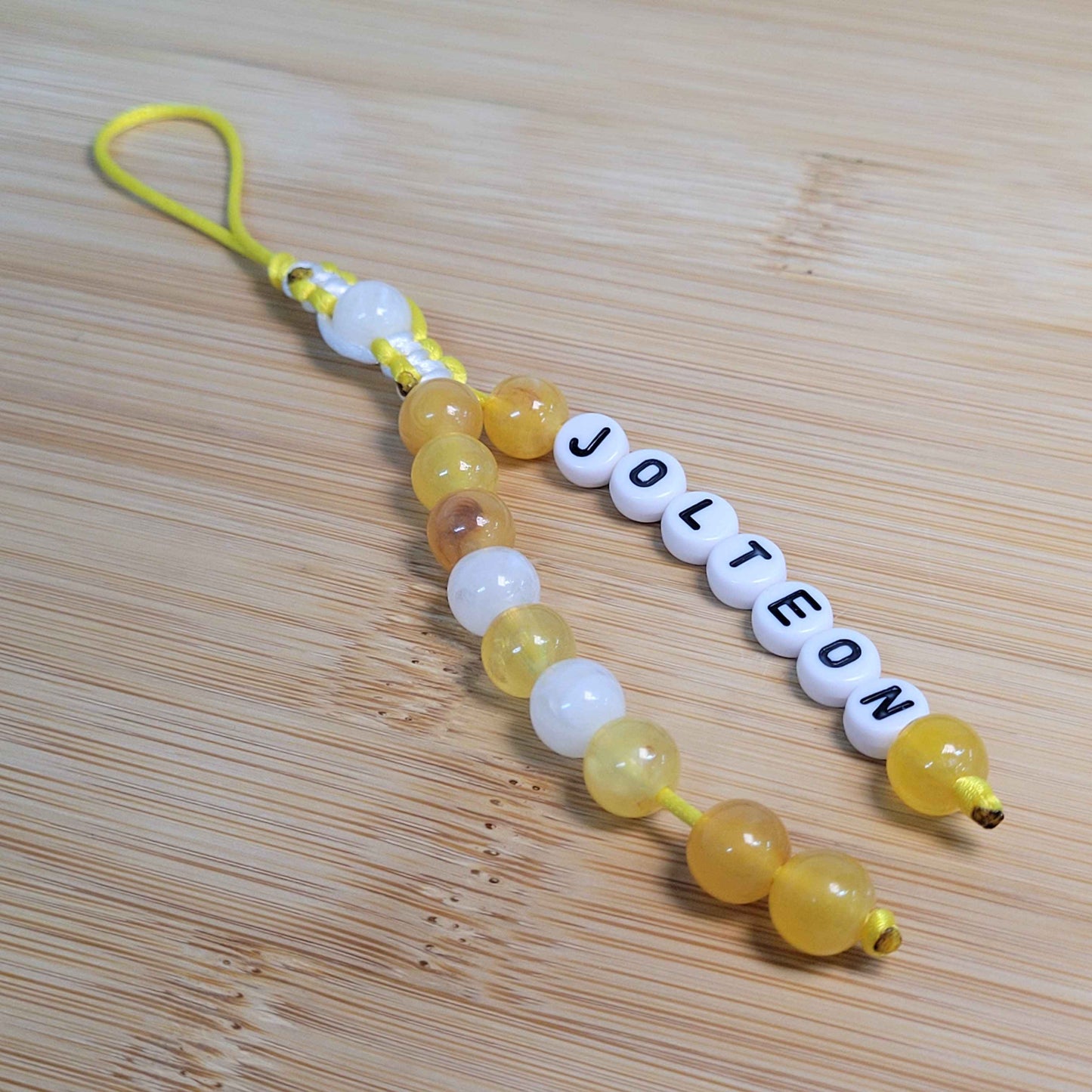 Eeveelutions Beaded Keychain