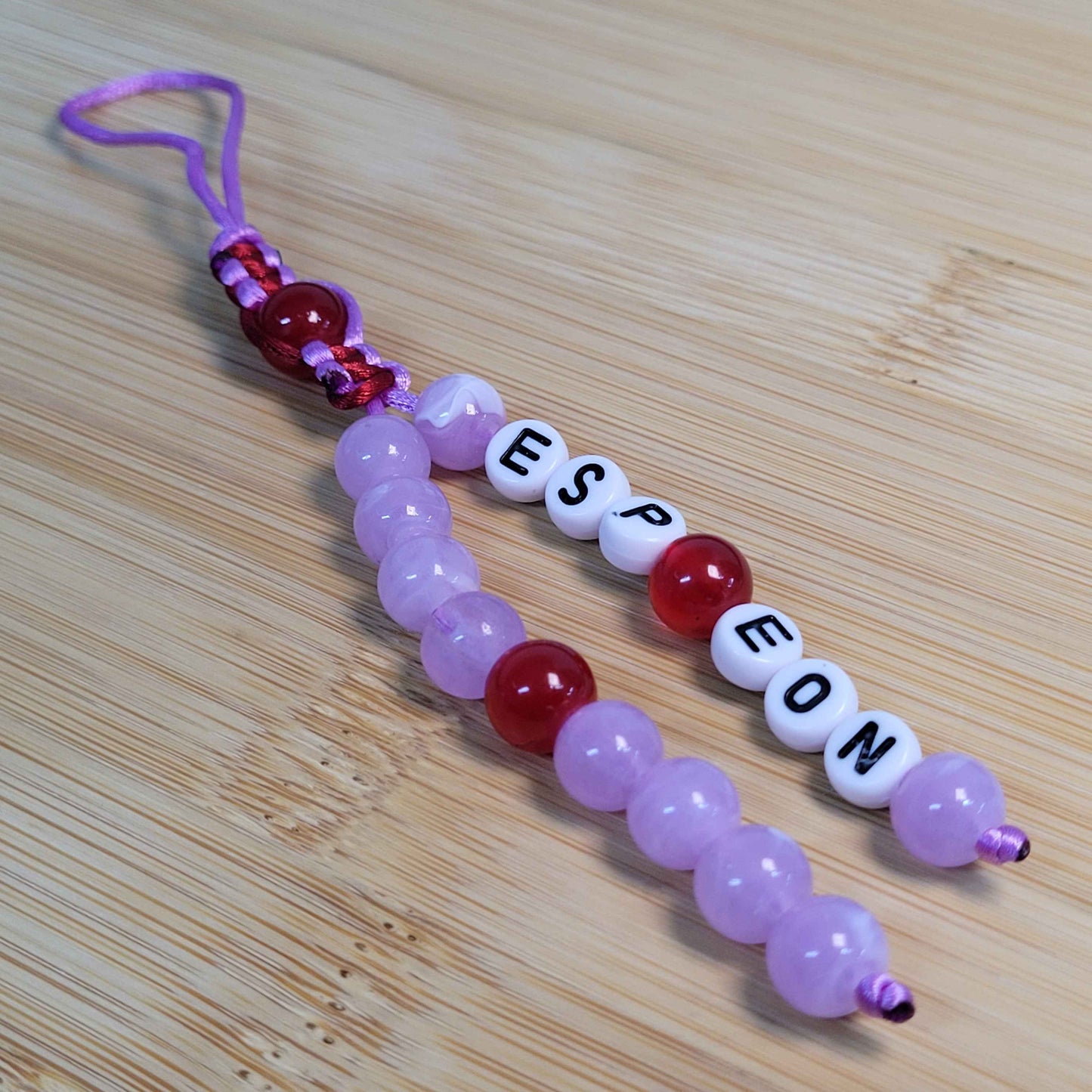 Eeveelutions Beaded Keychain