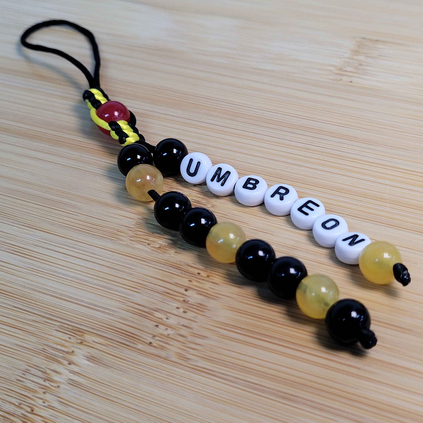 Eeveelutions Beaded Keychain