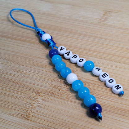 Eeveelutions Beaded Keychain