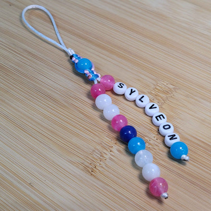Eeveelutions Beaded Keychain