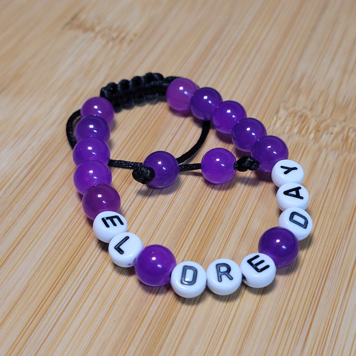 Custom Name Bead Bracelet
