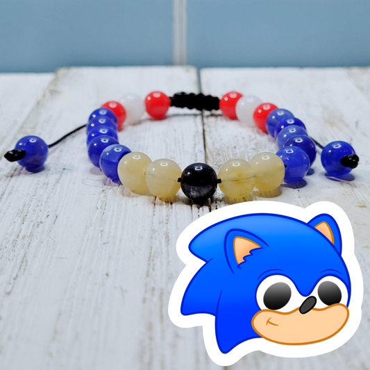 Go Fast Adjustable Bead Bracelet