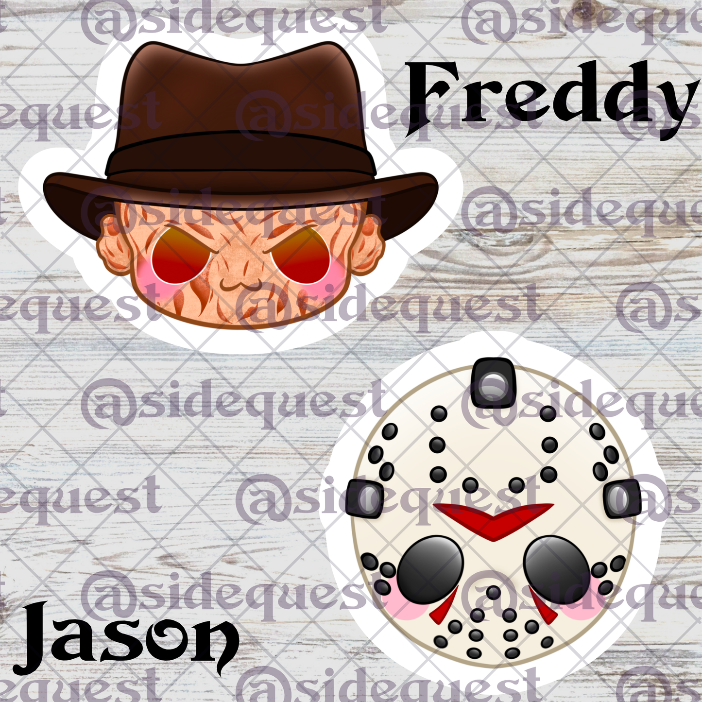 Spoopy, Scary Water Resistant Vinyl Sticker