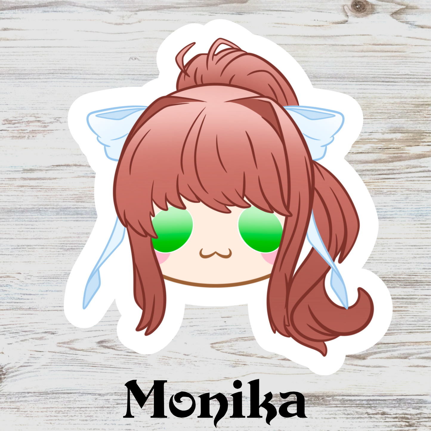 Literature Club Room Water Resistant Vinyl Sticker