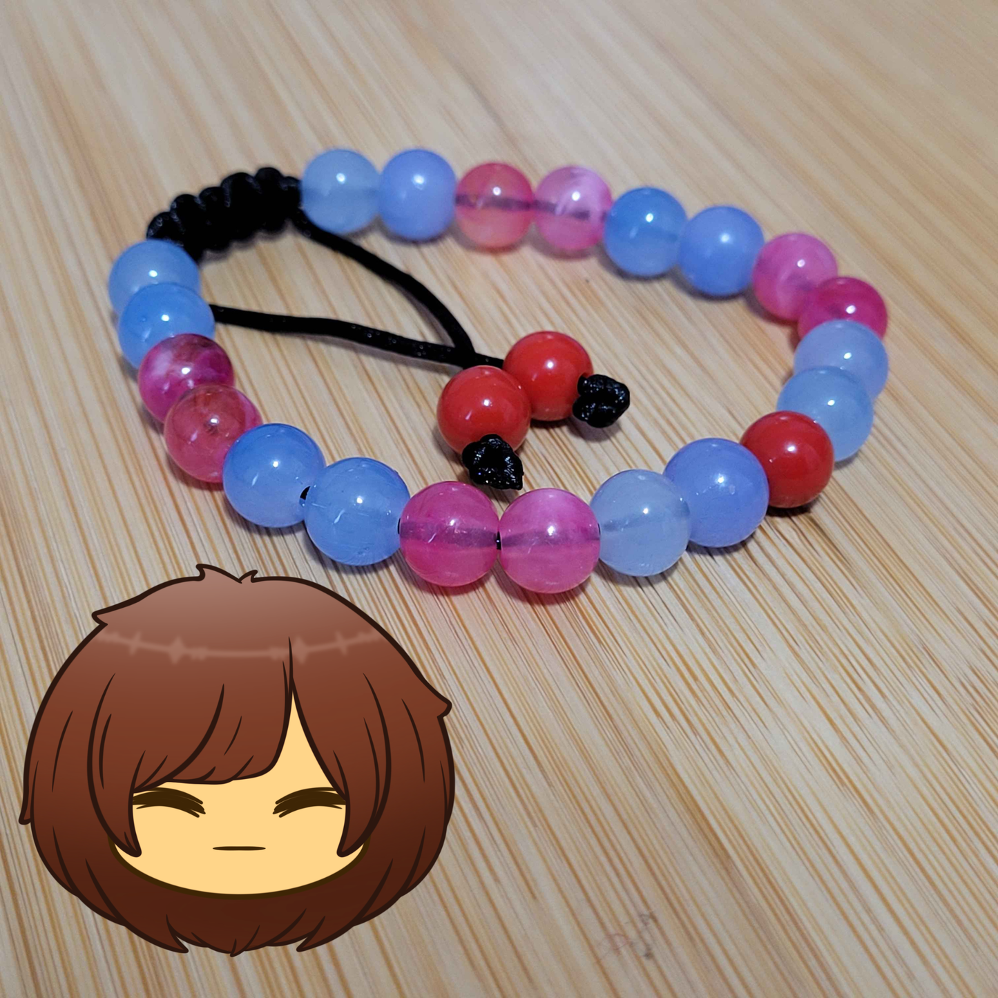 Frisk Adjustable Bead Bracelet
