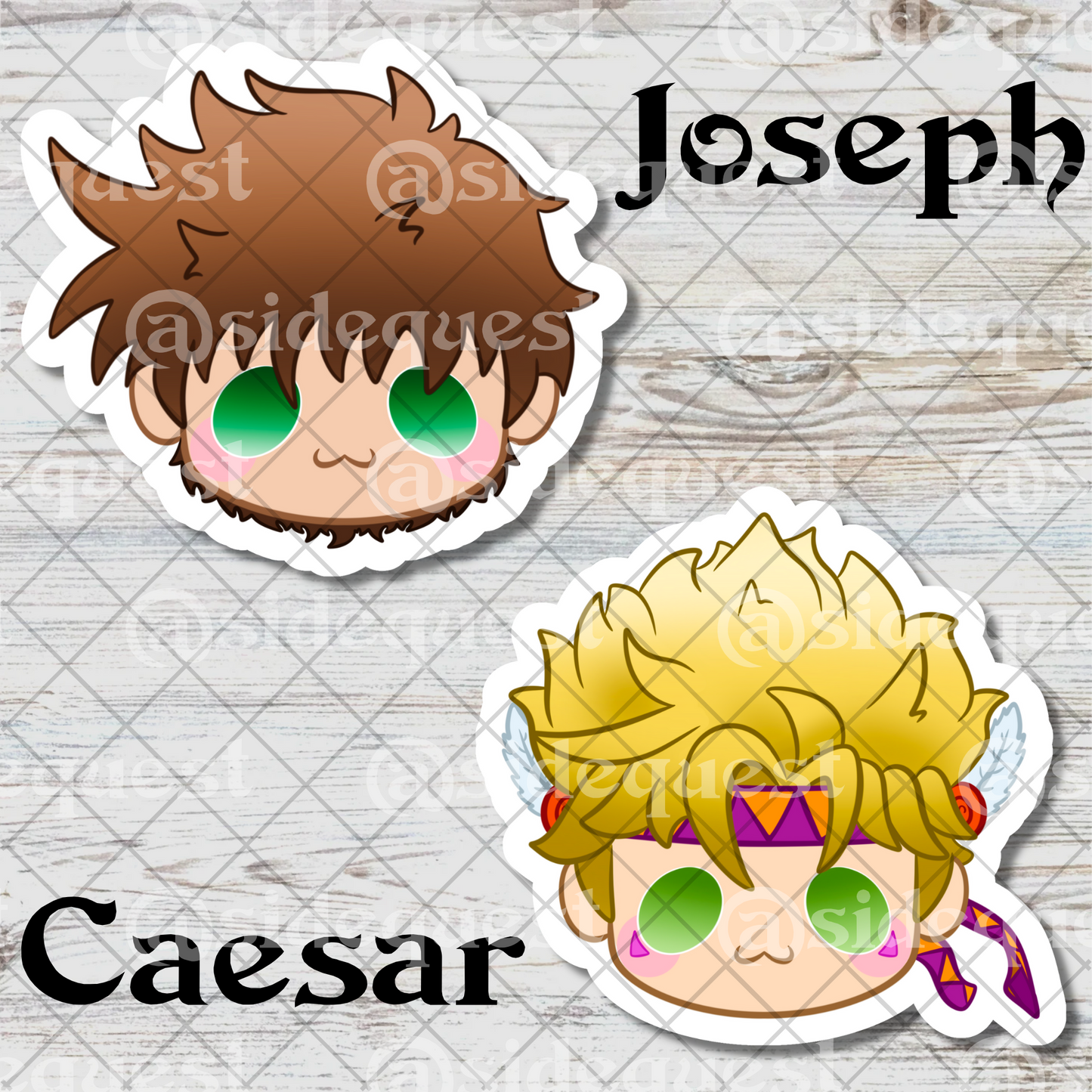Jojo's Family Reunion Anime Water Resistant Vinyl Sticker