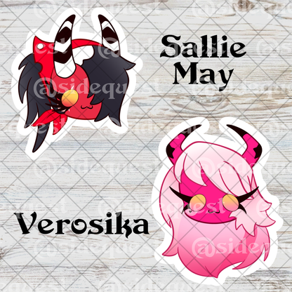 Hellaverse: Boss Water Resistant Vinyl Sticker