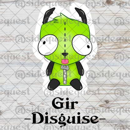 Nickel Cartoons Water Resistant Vinyl Sticker