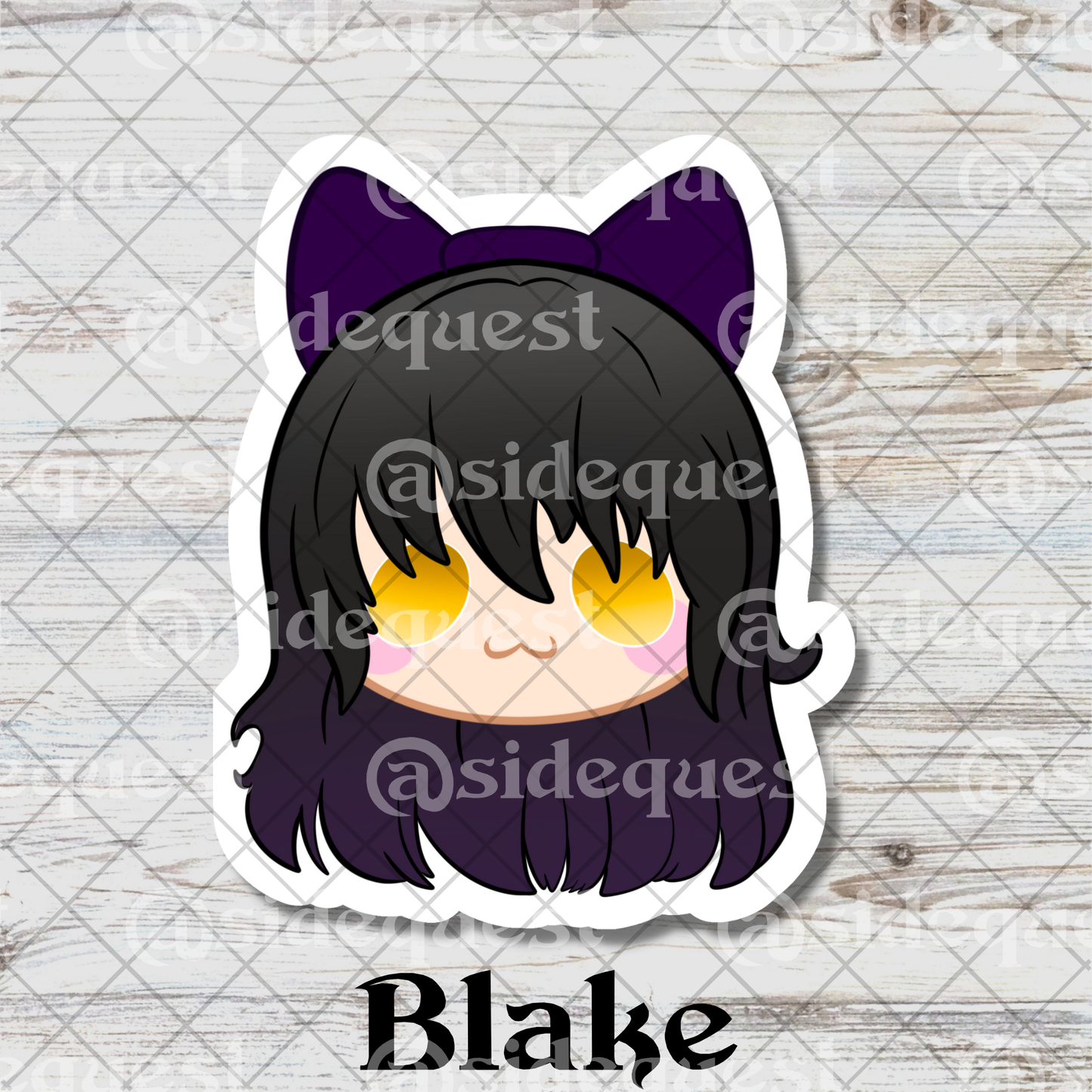 Red Riding Hood Water Resistant Vinyl Sticker