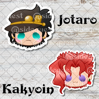 Jojo's Family Reunion Anime Water Resistant Vinyl Sticker