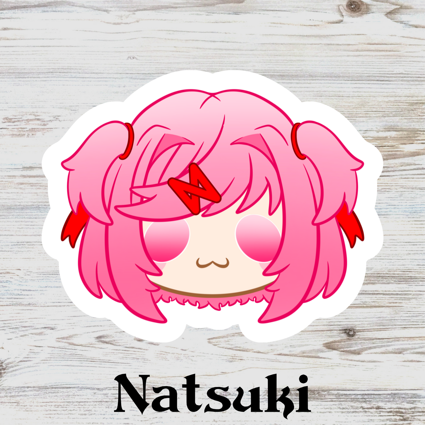 Literature Club Room Water Resistant Vinyl Sticker