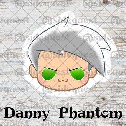 Nickel Cartoons Water Resistant Vinyl Sticker
