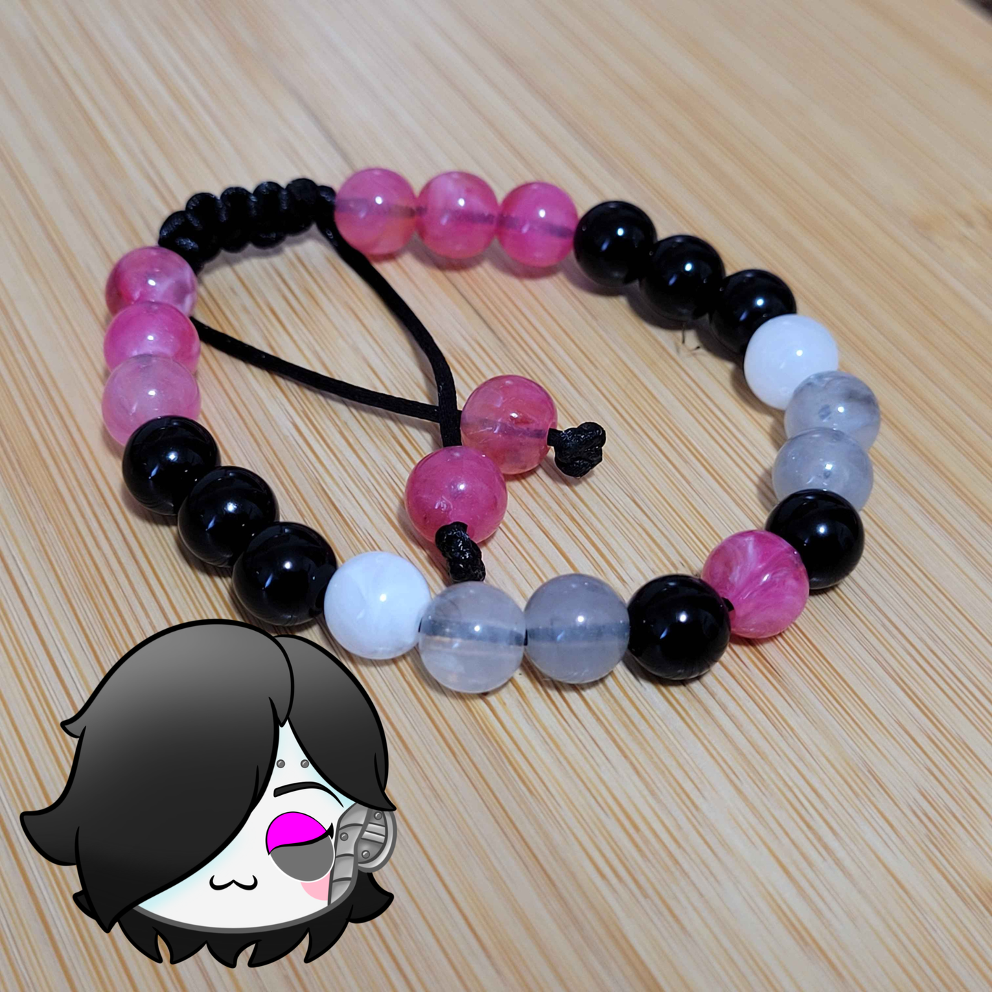 Mettaton Adjustable Bead Bracelet