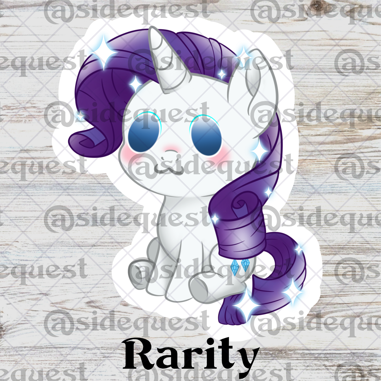 My Large Horse Water Resistant Vinyl Sticker