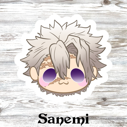 Demons in Japan Anime Water Resistant Vinyl Sticker