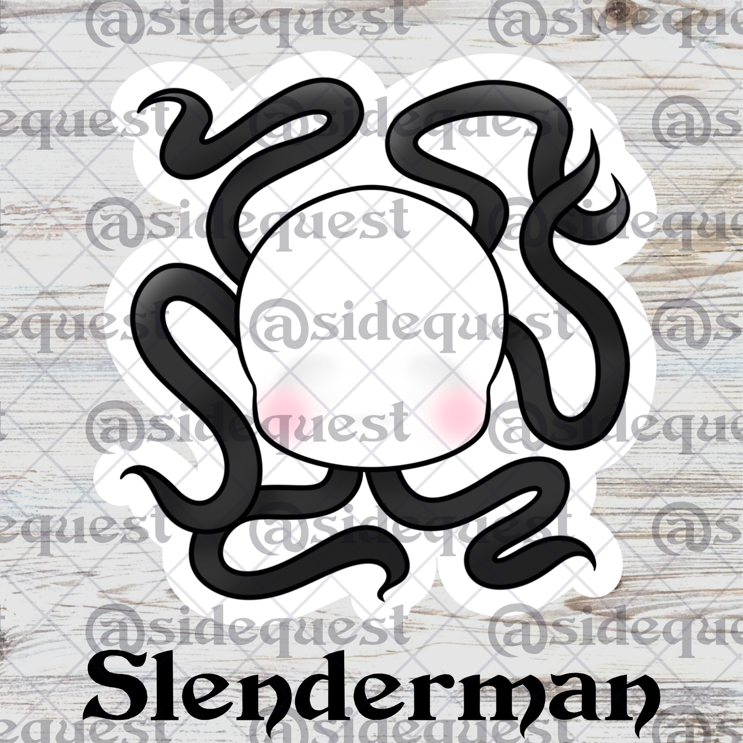 Spoopy, Scary Water Resistant Vinyl Sticker