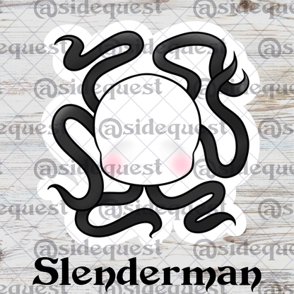 Spoopy, Scary Water Resistant Vinyl Sticker
