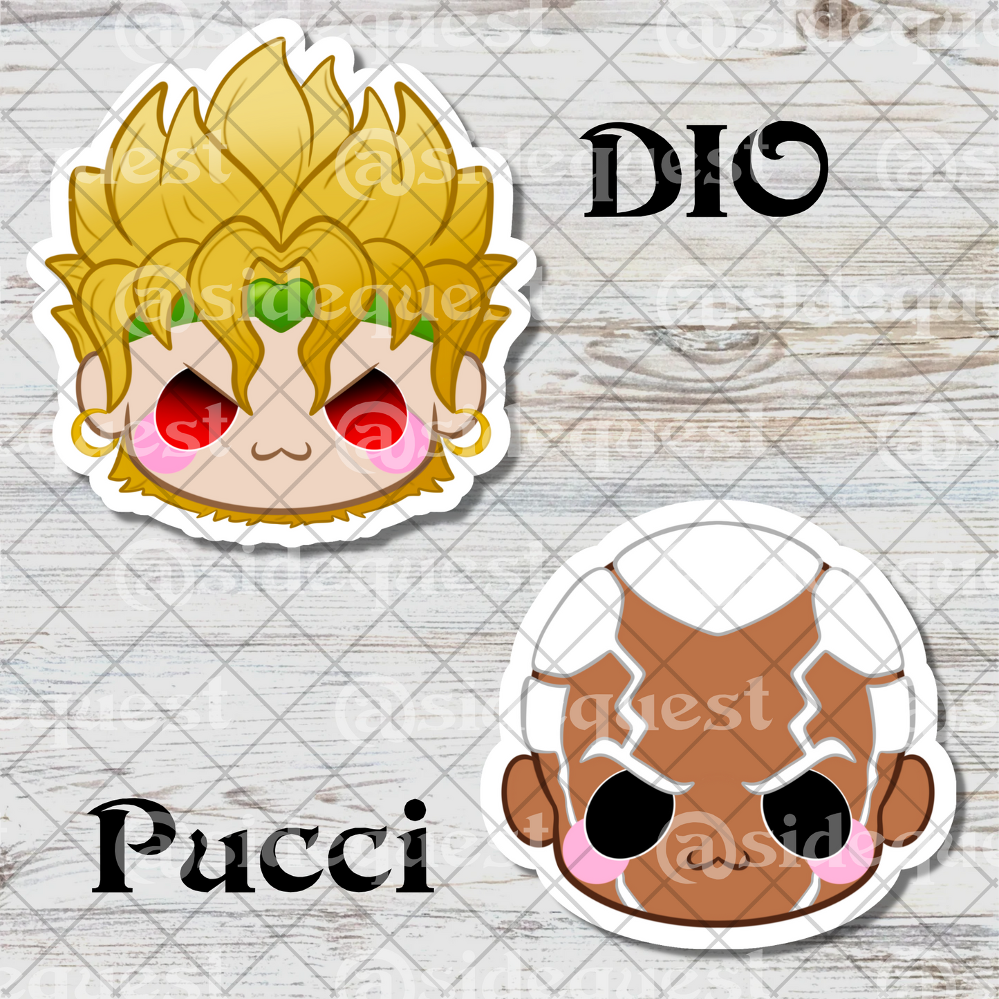 Jojo's Family Reunion Anime Water Resistant Vinyl Sticker