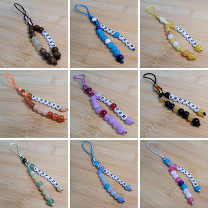 Eeveelutions Beaded Keychain