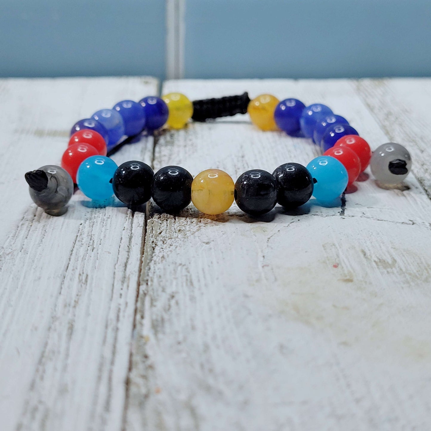 Thor Adjustable Bead Bracelet