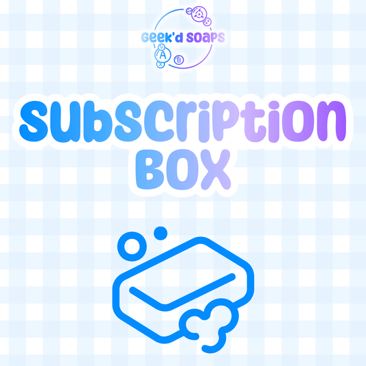 Monthly Subscription Box -- Soap Club