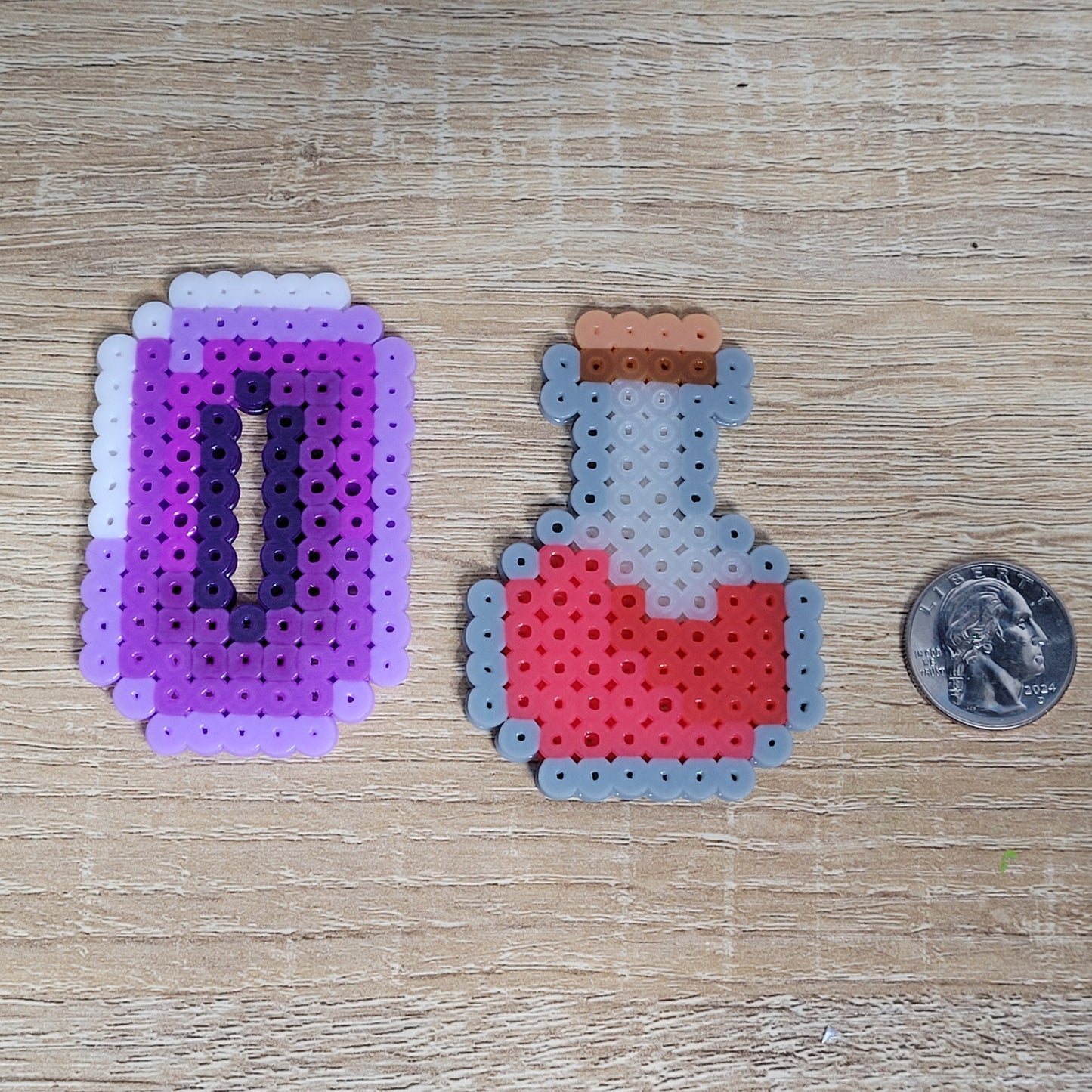 Potion Bottle Fuse Bead Standee