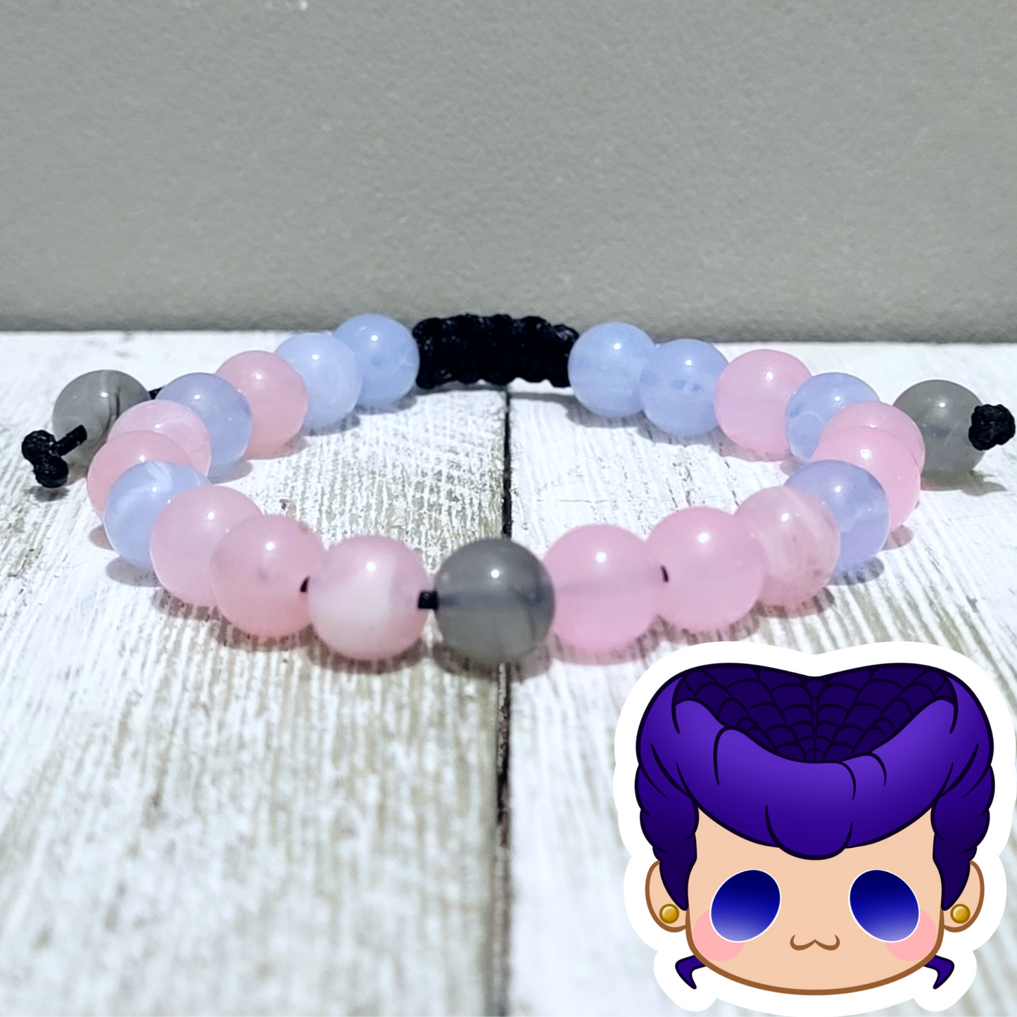 Josuke Higashikata Adjustable Bead Bracelet