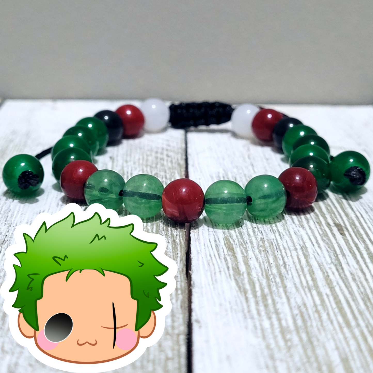 Zoro Adjustable Bead Bracelet